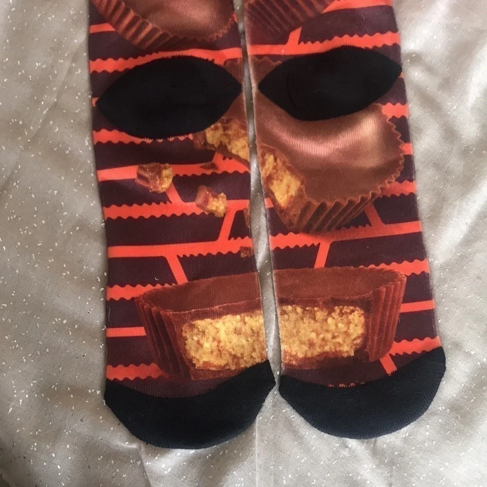 Brand New Odd Sox Reese’s Peanut Butter Cup Crew Socks